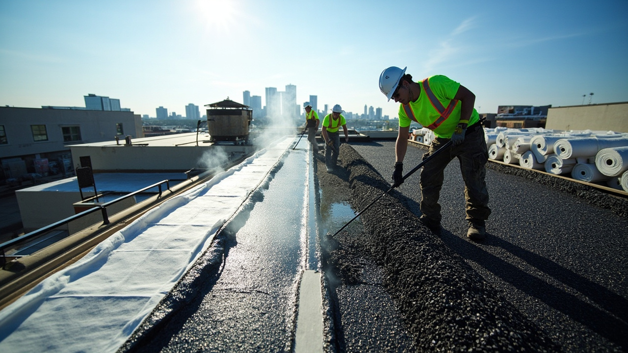 Built-Up Roofing in Oklahoma City – Minimizing Downtime for Industrial and Commercial Facilities