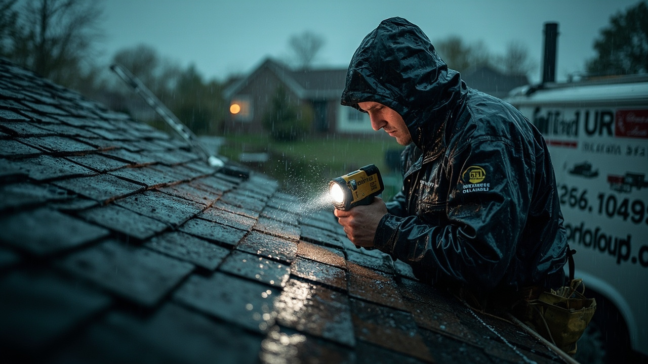 Emergency Roof Leak Detection in Oklahoma City – Immediate Response Stops Water Damage Fast