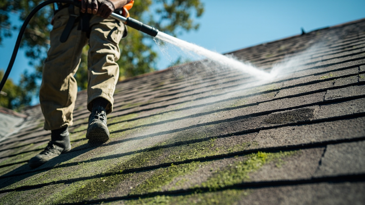 Why Oklahoma City Roofs Turn Black and What It Means