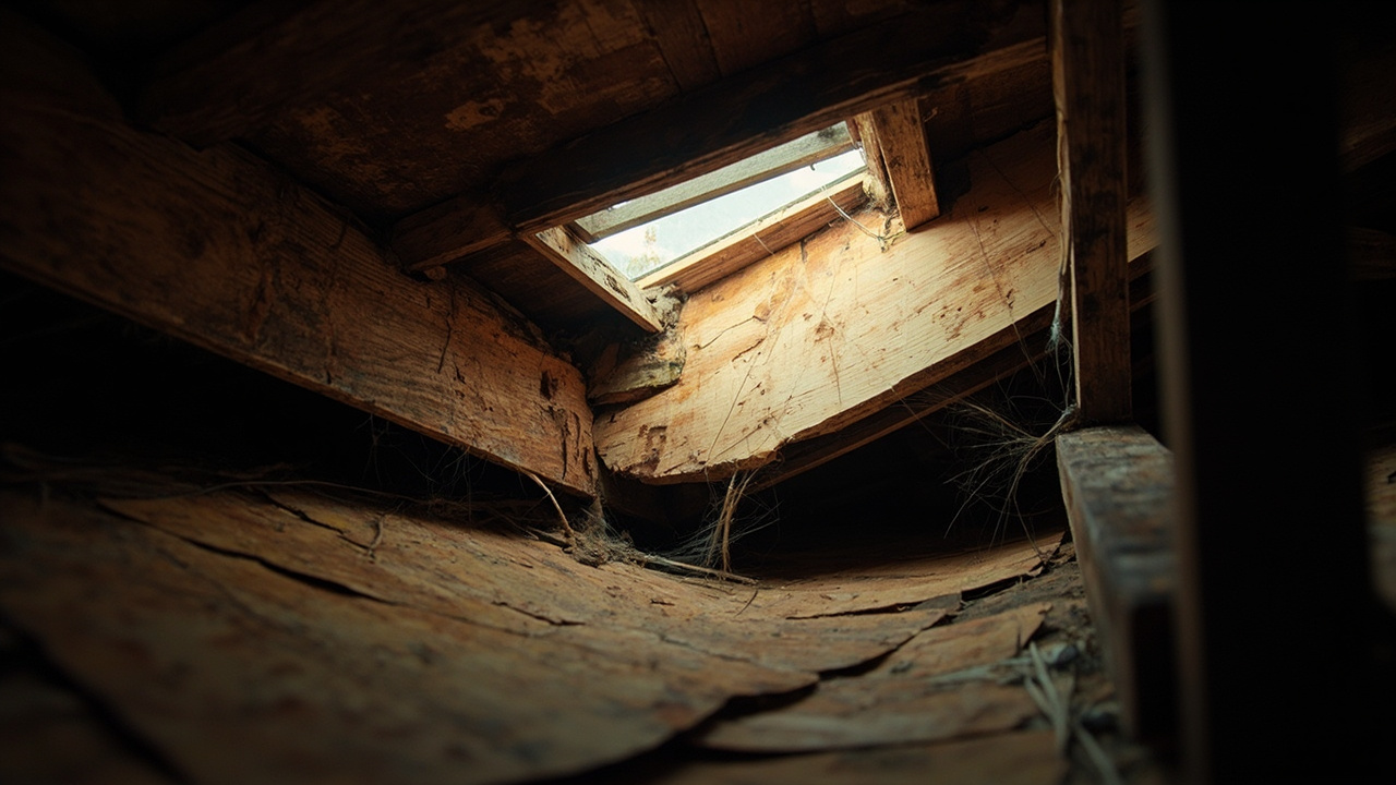 How We Fix Sagging Roof Decks the Right Way