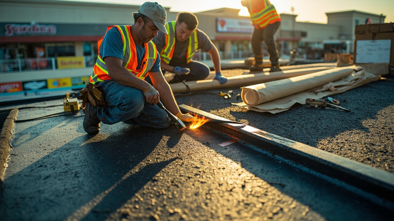 Our Commercial Roof Repair Methodology for Multi-Tenant Retail Properties