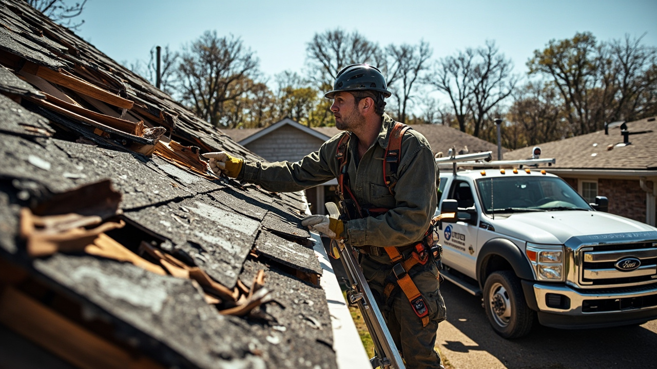 Storm Damage Roof Repair in Oklahoma City – Emergency Response Teams Dispatched Within 60 Minutes