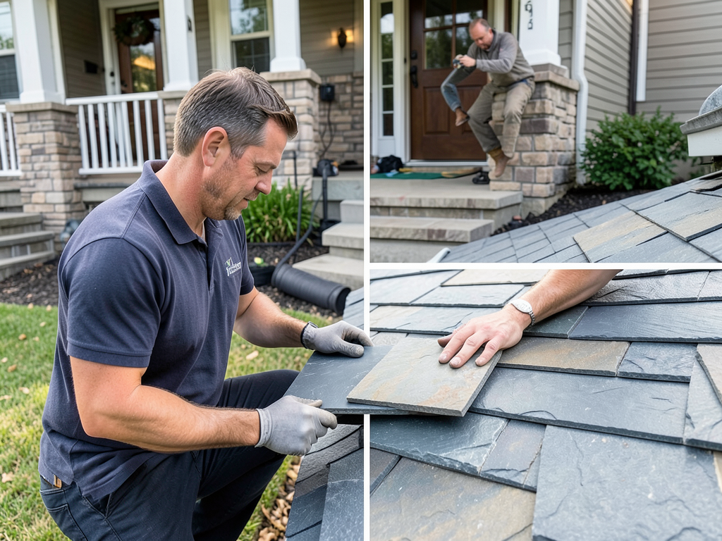 Choosing between synthetic slate and real stone fo