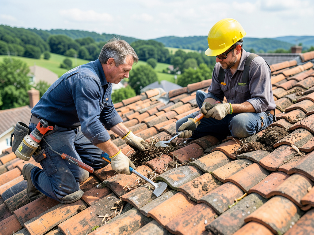 Dealing with Heavy Leaf Fall on the Sloped Roofs of Heritage Hills This Autumn