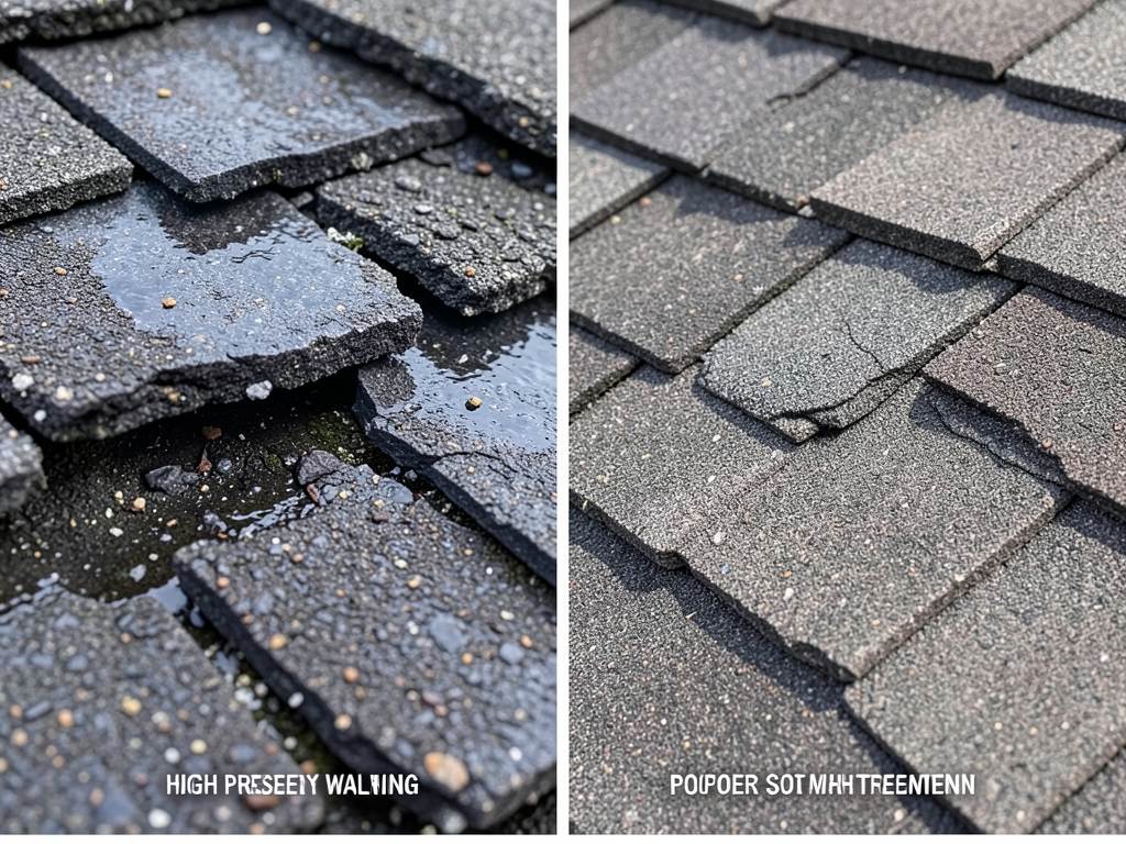 Getting Red Dirt Stains Out of Your Shingles and Gutters Without Ruining Your Roof
