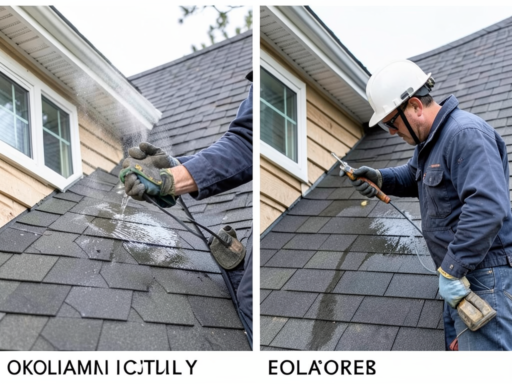 Is power washing your roof a good idea or a costly