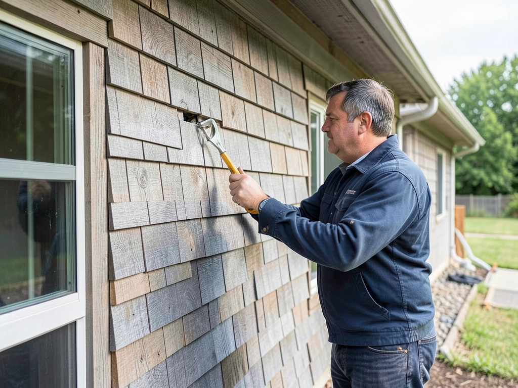 Replacing your old wood shakes with durable synthe