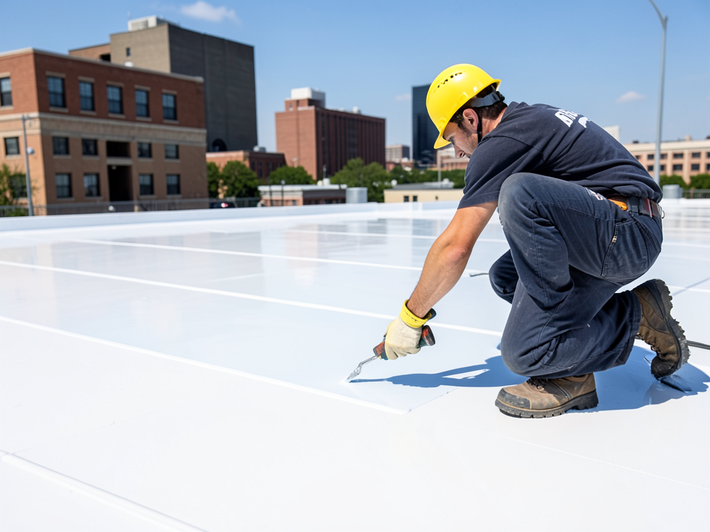 Silicone versus acrylic roof coatings for your com