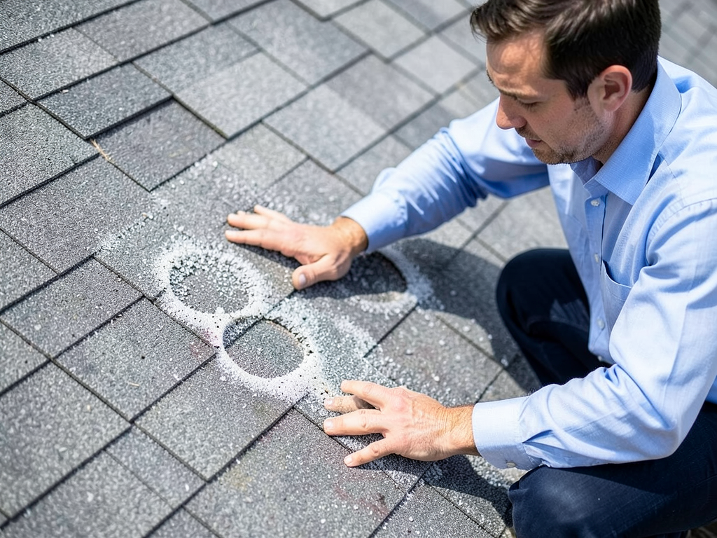 Why You Might See Shingle Granules in Your Driveway and What it Actually Means